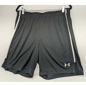 Under Armour HeatGear Training Shorts Men's XL Gray Fitted Athletic
